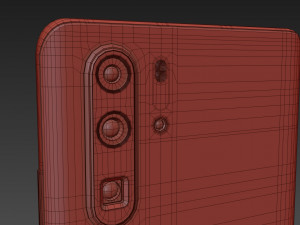 huawei p30 pro aurora 3D 模型