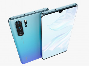 huawei p30 pro breathing crystal Model 3D