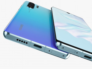 huawei p30 pro breathing crystal Model 3D
