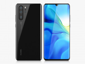 huawei p30 pro all colors Model 3D