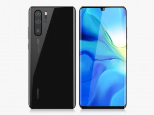 huawei p30 pro all colors 3D Model