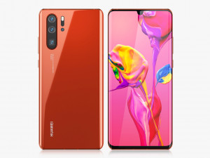huawei p30 pro all colors Model 3D