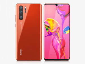 huawei p30 pro all colors 3D Model