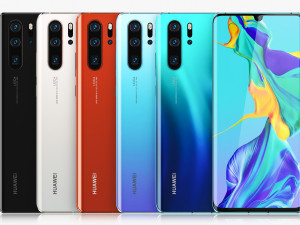 huawei p30 pro all colors Model 3D