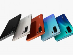 huawei p30 pro all colors 3D Model