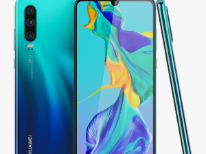 huawei p30 aurora 3D Модель