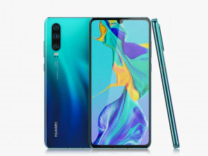 huawei p30 aurora 3D Model