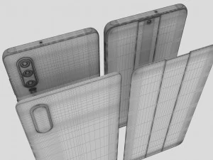 huawei p30 aurora 3D Model