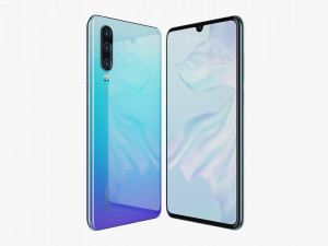 huawei p30 breathing crystal 3D Model