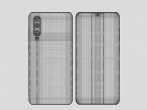 huawei p30 breathing crystal 3D Model