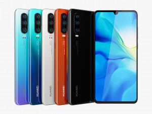 huawei p30 all colors Modelo 3D