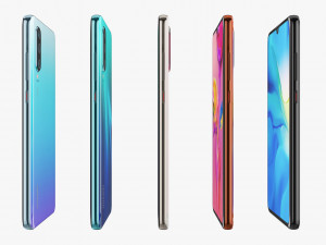 huawei p30 all colors Modelo 3D