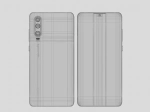 huawei p30 pro and huawei p30 3D Model