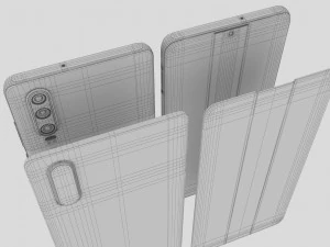 huawei p30 pro and huawei p30 3D Model