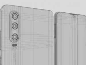 huawei p30 pro and huawei p30 3D Model