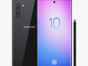 samsung galaxy note 10 3D Model
