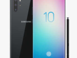 samsung galaxy note 10 plus Model 3D