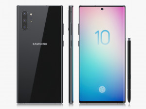 samsung galaxy note 10 plus Model 3D