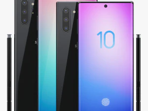 samsung galaxy note 10 and note 10 plus 3D Model