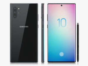 samsung galaxy note 10 and note 10 plus 3D Model