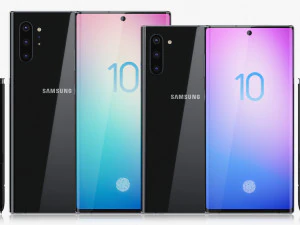 samsung galaxy note 10 and note 10 plus 3D Model