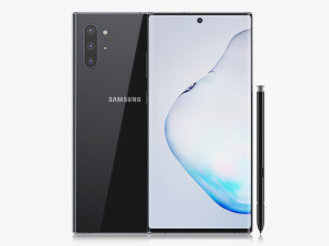 samsung galaxy note 10 plus all colors Modelo 3D