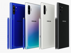 samsung galaxy note 10 plus all colors Modelo 3D