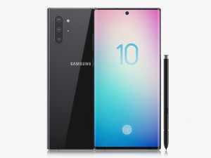 samsung galaxy note 10 plus all colors Modelo 3D