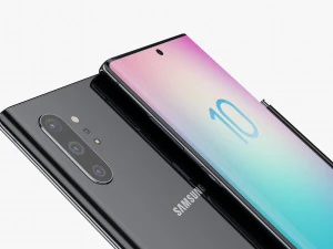 samsung galaxy note 10 plus all colors 3D Model