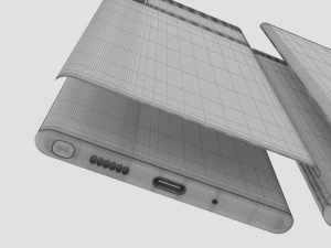 samsung galaxy note 10 plus all colors 3D Model