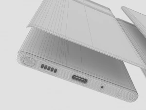 samsung galaxy note 10 and note 10 plus all colors 3D Model