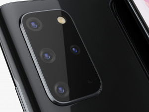 samsung galaxy s20 plus black 3D Модель