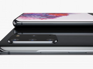 samsung galaxy s20 plus black 3D Модель