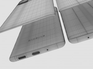 samsung galaxy s20 plus black 3D Модель