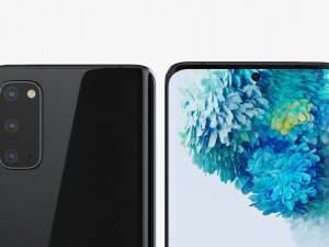 samsung galaxy s20 and s20 plus and s20 ultra black Modelo 3D