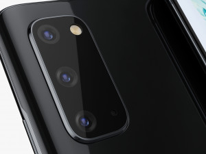 samsung galaxy s20 and s20 plus and s20 ultra black Modelo 3D