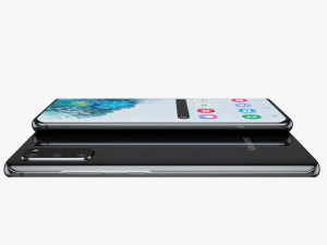 samsung galaxy s20 and s20 plus and s20 ultra black 3D Model