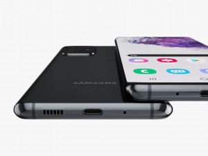 samsung galaxy s20 and s20 plus and s20 ultra black Modelo 3D