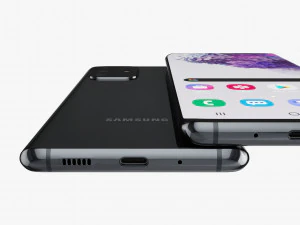 samsung galaxy s20 and s20 plus and s20 ultra black 3D Model