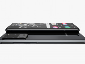samsung galaxy s20 and s20 plus and s20 5g ultra cosmic black 3D 模型