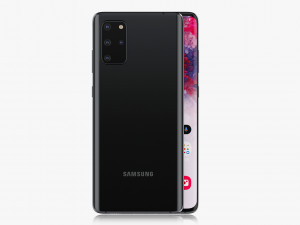 samsung galaxy s20 and s20 plus and s20 5g ultra cosmic black 3D 模型
