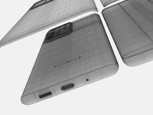 samsung galaxy s20 and s20 plus and s20 5g ultra cosmic black 3D 模型
