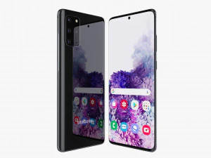 samsung galaxy s20 plus 5g all colors 3D Model