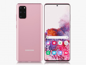 samsung galaxy s20 plus 5g all colors Modelo 3D
