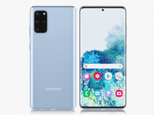 samsung galaxy s20 plus 5g all colors Modelo 3D