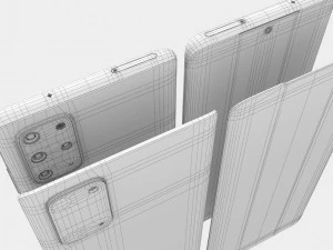 samsung galaxy s20 plus 5g all colors 3D Model
