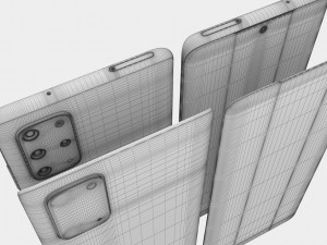 samsung galaxy s20 plus 5g all colors Modelo 3D