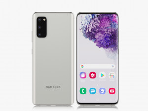 samsung galaxy s20 and s20 plus and s20 5g all colors 3D Model