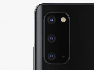 samsung galaxy s20 e s20 plus e s20 5g ultra c&oacute;smico preto cinza Modelo 3D