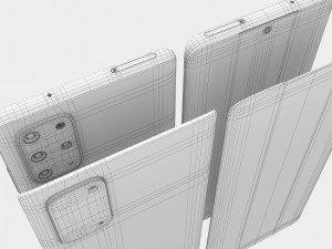 samsung galaxy s20 and s20 plus and s20 5g ultra cosmic black gray Modelo 3D